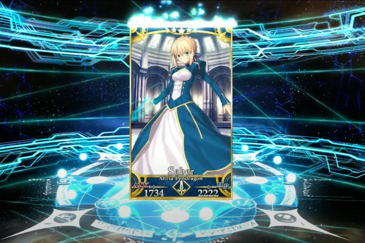 FGO summoning scene